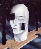 Magritte, Rene - the face of cenmu